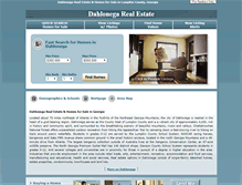 Tablet Screenshot of dahlonega-georgia.com
